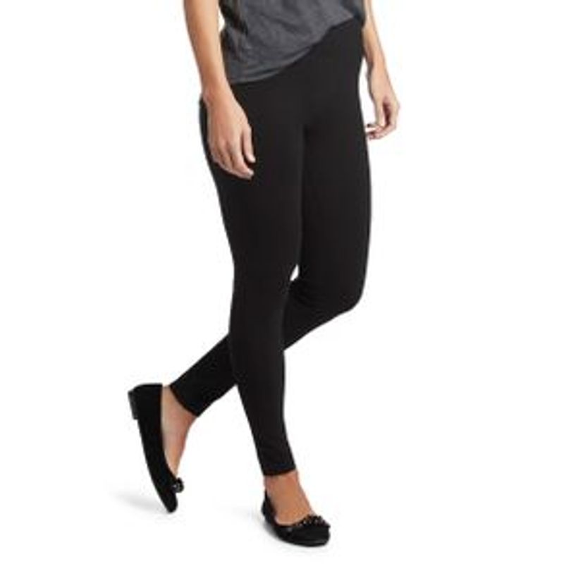 Hue black leggings with pockets hotsell