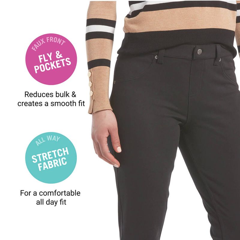 Hue Ultra-Soft Denim Leggings (Plus Size) at Von Maur