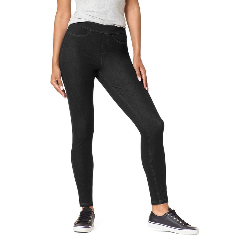 HUE High-Rise Ultra Soft Denim Capris