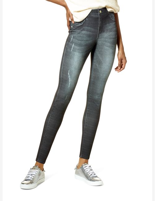 Curvy Ultra Soft Denim Legging HUENewYork.ca