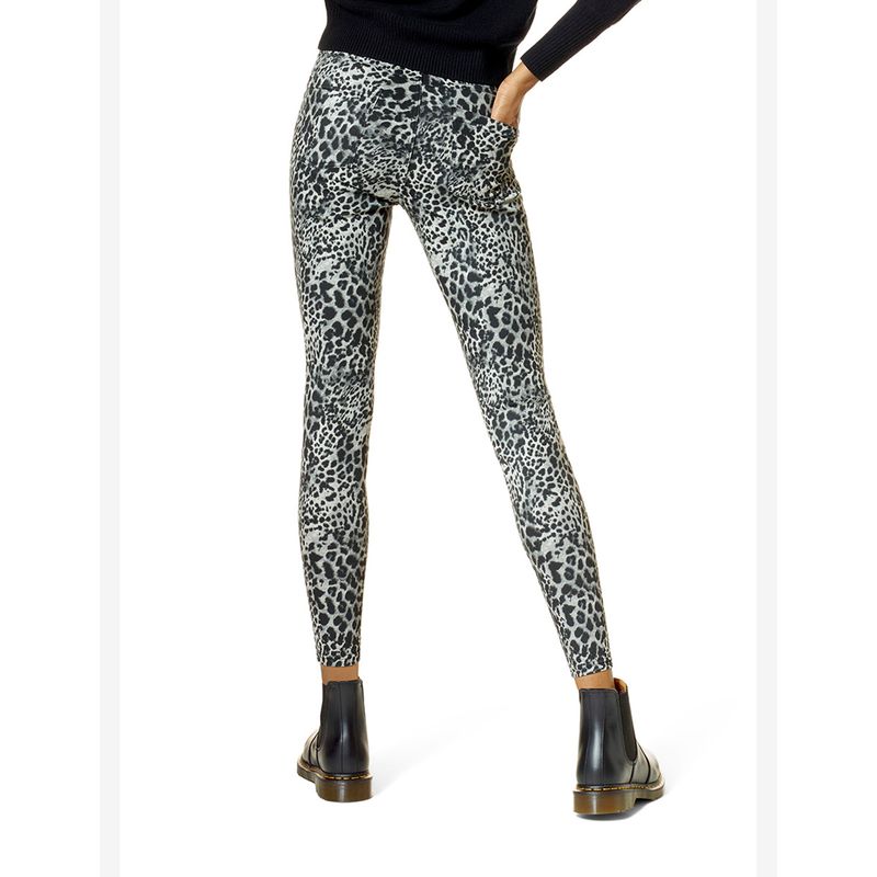 Cotton leopard shop print leggings