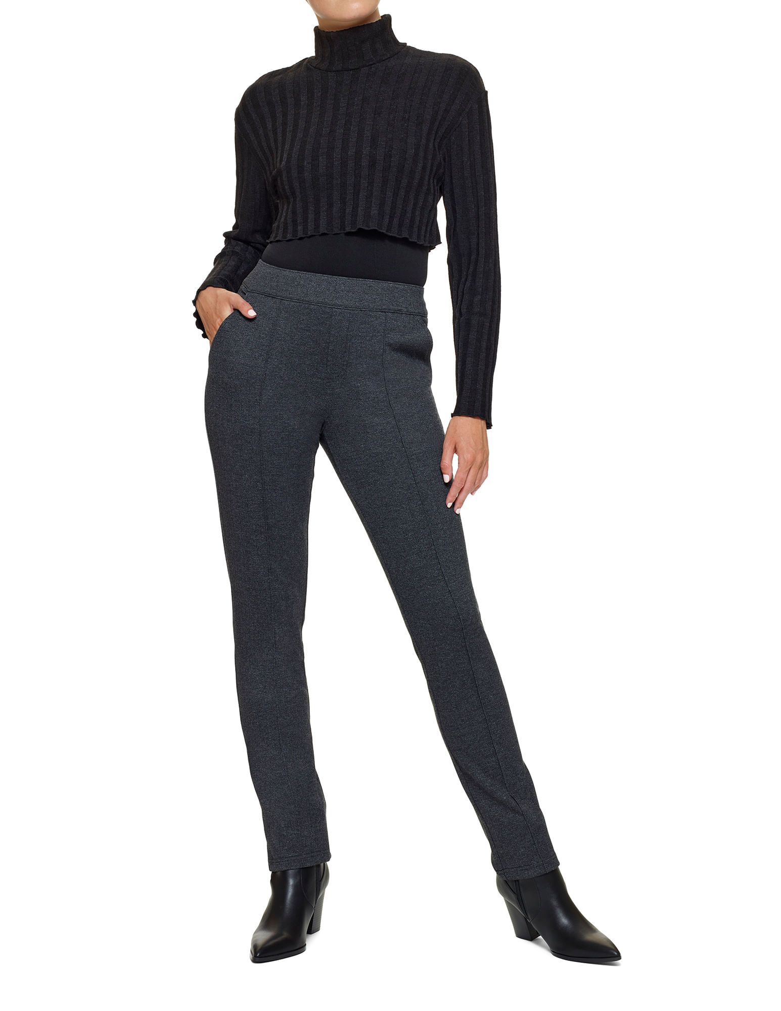 New HUE Black Stretch Pants Rayon Nylon/Spandex SpaWorking Out