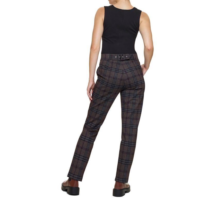 Plaid clearance black pants