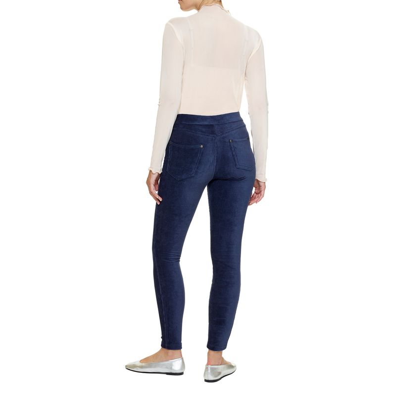 HUE High-Rise Straight-Leg Corduroy Leggings